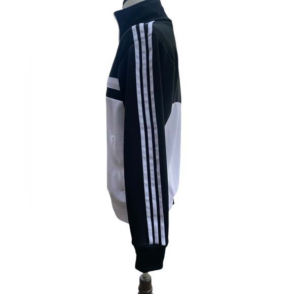 Adidas Adi ICON Tracktop Men's Black WhiteZ35378 Track Classic Jacket SZ small - Picture 2 of 5